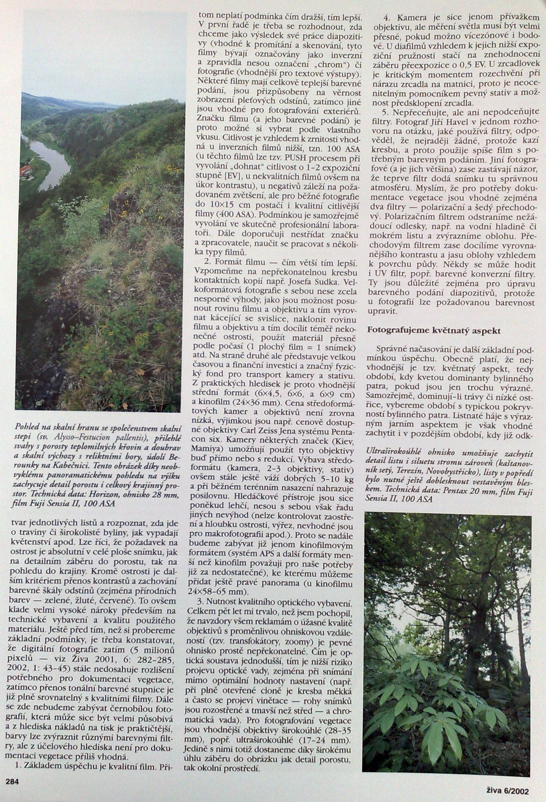 ŽIVA: Jak fotografovat krajinu pro vědecké potřeby_2