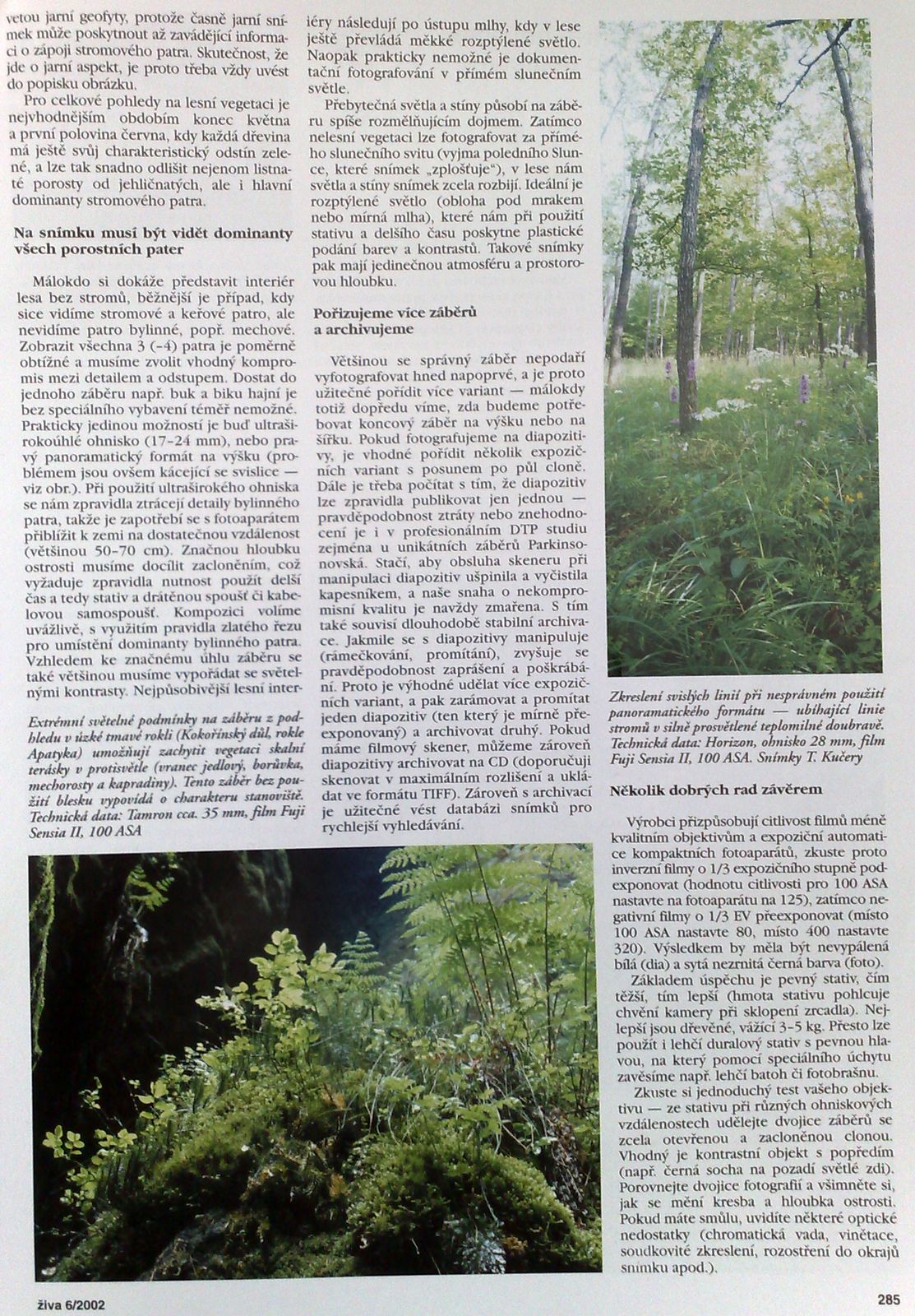 ŽIVA: Jak fotografovat krajinu pro vědecké potřeby_3