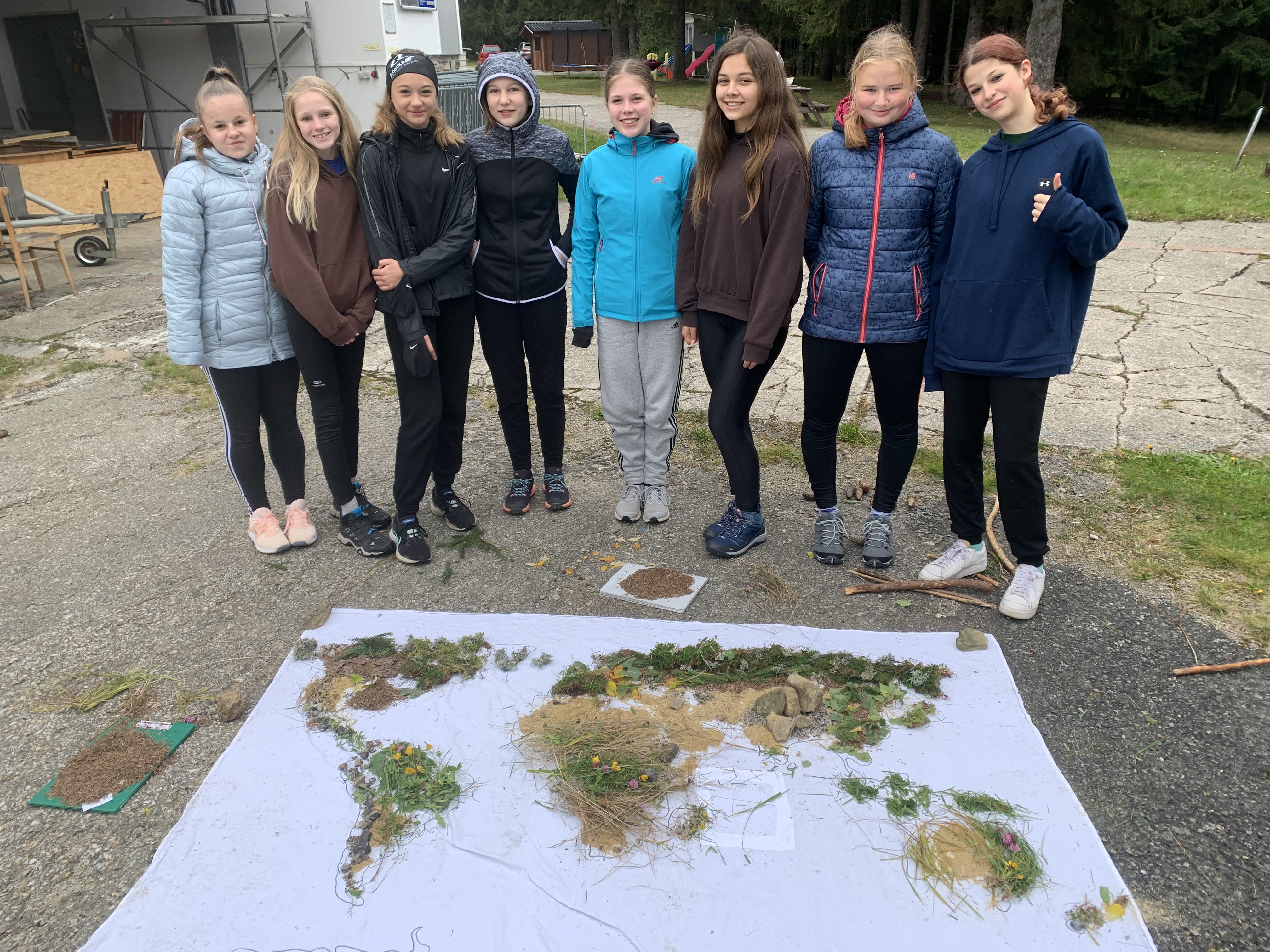 An example of a geobiome map