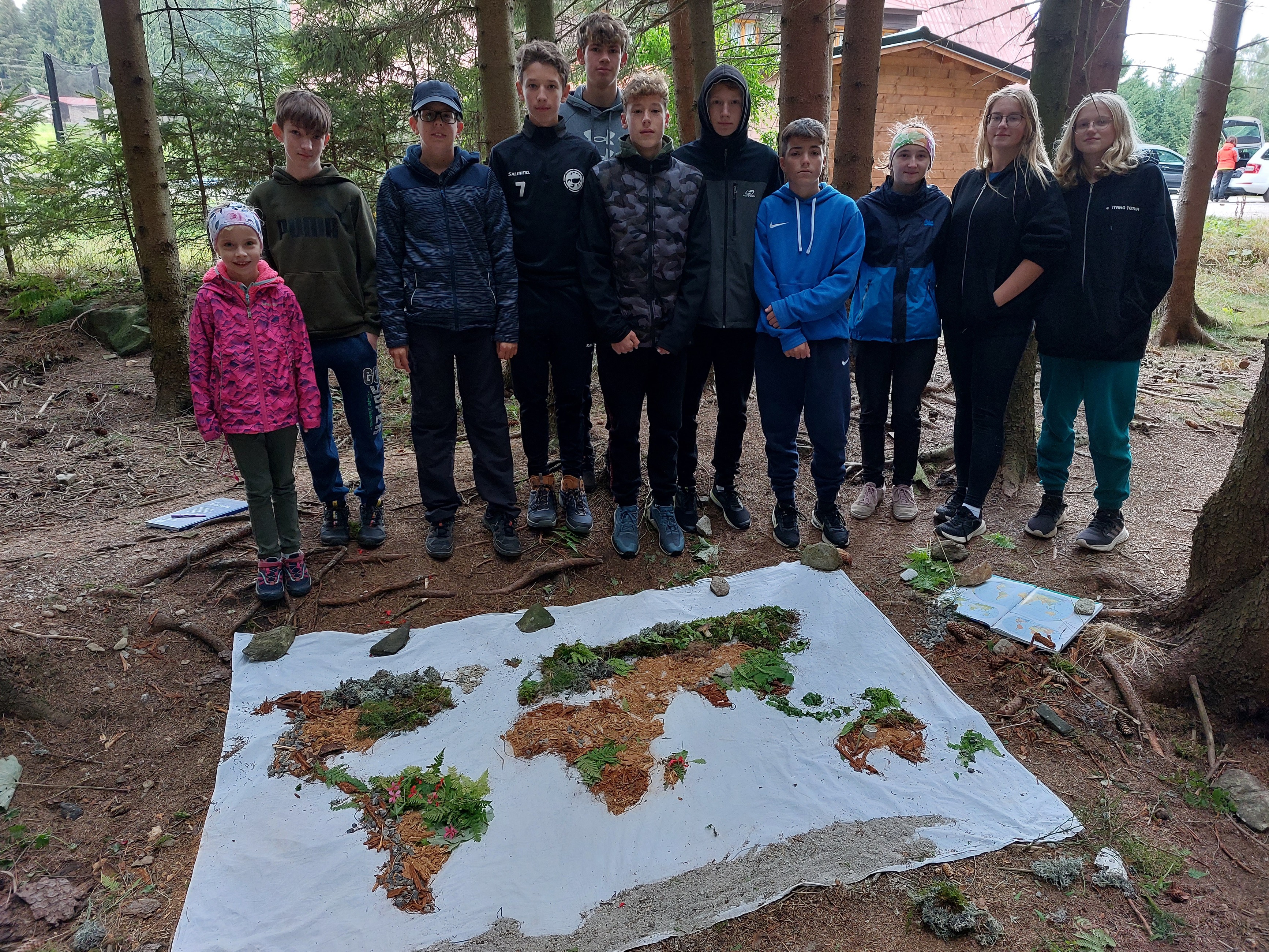 An example of a geobiome map